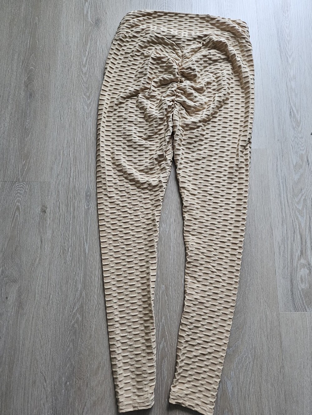 Cream Butt Lift Leggings